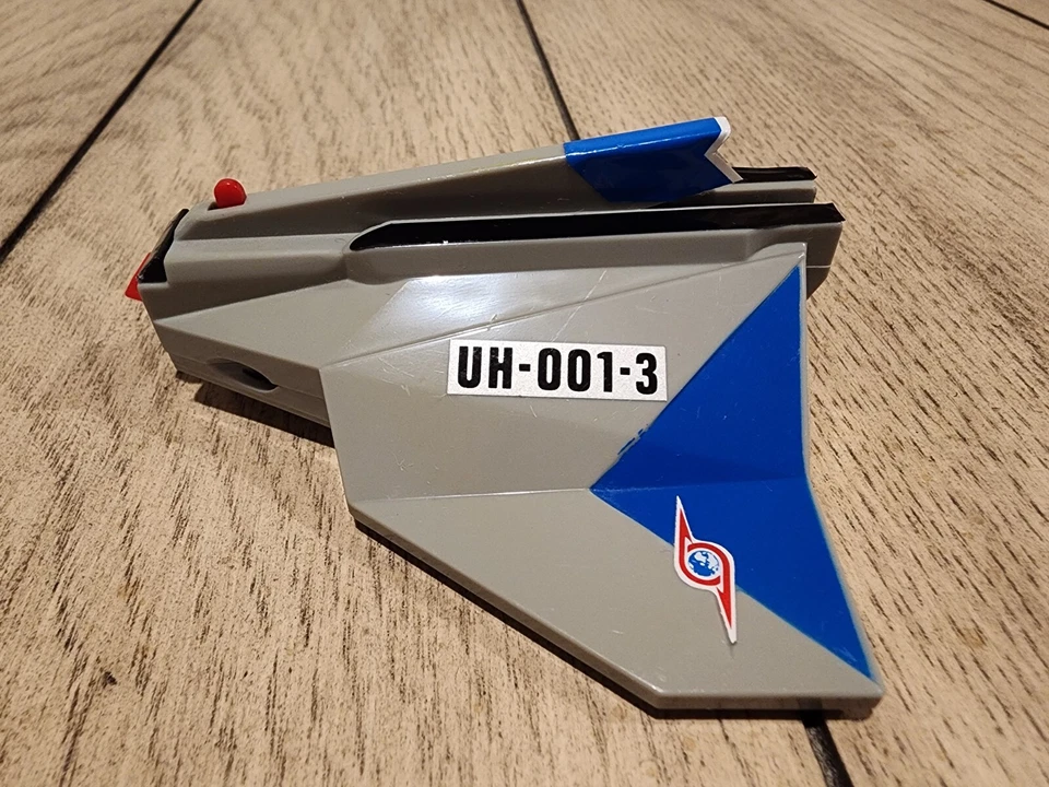 Ultra Hawk No. 1 Vehículo Ultraseven DX Bandai Mech 1996 TDF UH001 - ¡Incompleto!  Foto 3 de 4