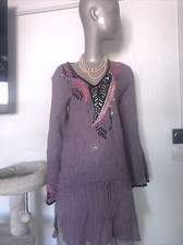 MAGNIFIQUE TUNIQUE COTON ET LIN EMAMO TAILLE S