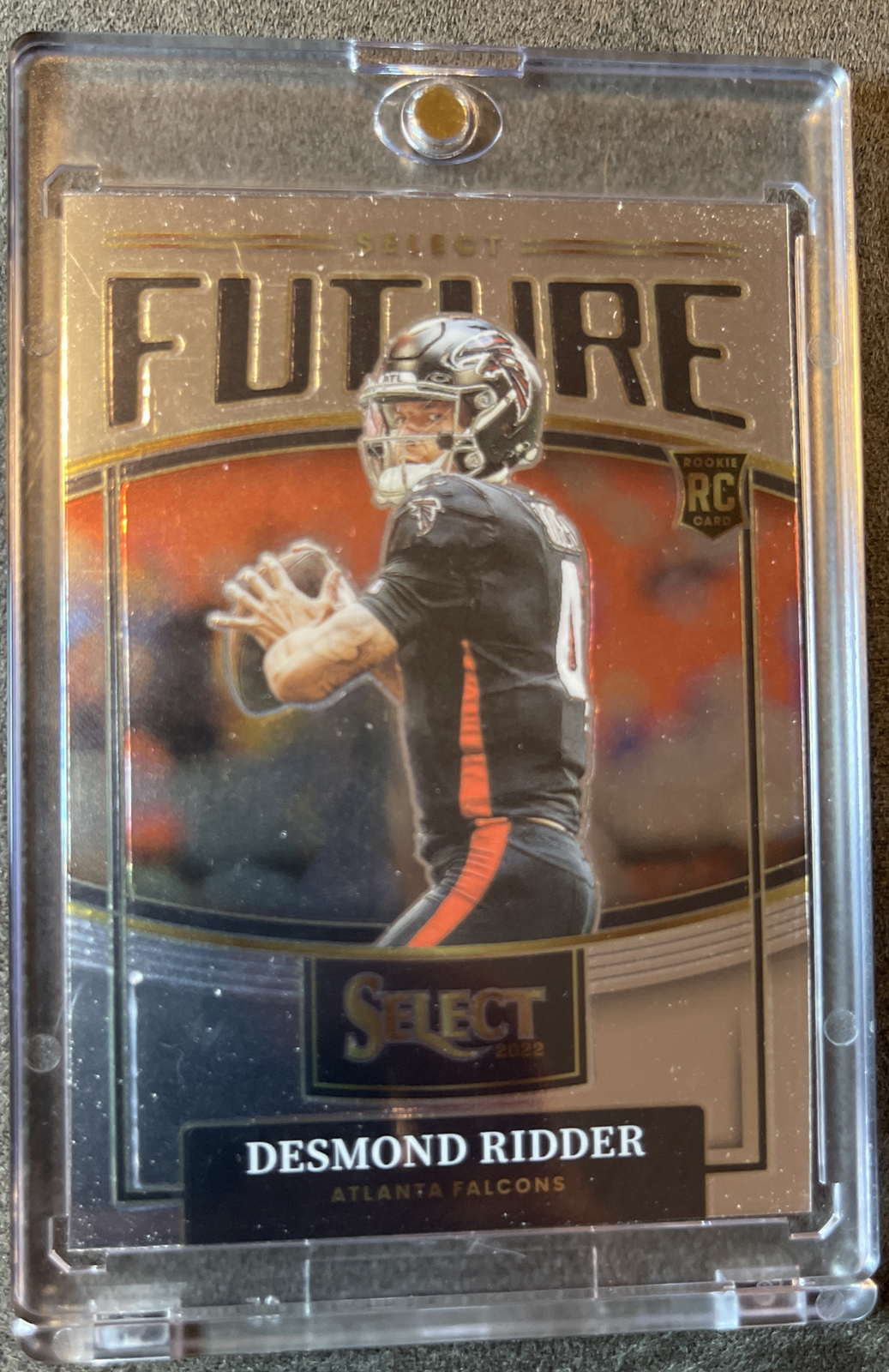 2022 Panini Select Future #SF-3 Desmond Ridder RC Atlanta Falcons