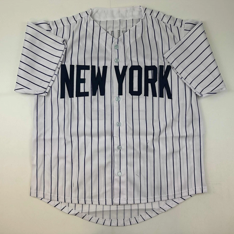 Facsimile Autographed Don Mattingly New York Pinstripe Reprint Jersey Men's XL - Image 3 of 4