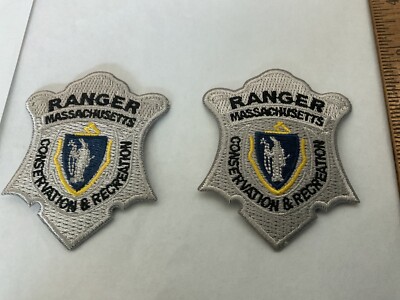 Massachusetts Department Of Conservation Ranger collectable patches 2 ...