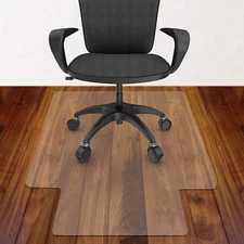 Azadx Office Chair Mat for Hardwood Floor and Tile Floor 30 x 48'', Plastic M...