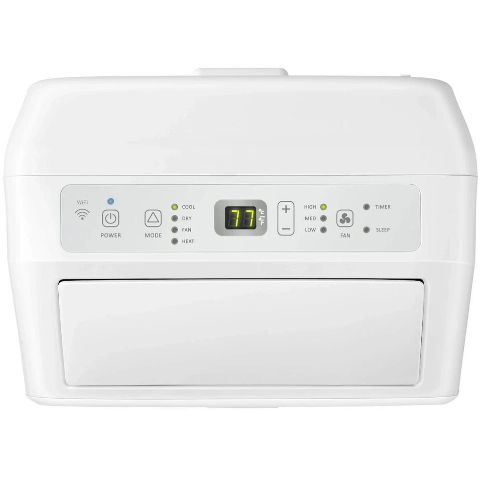 Hisense AP55023HR1GD 8000-BTU DOE 115 В белый вентилируемый портативный кондиционер - Изображение 4 из 4