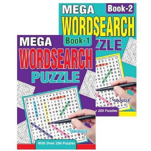 A5 Mega WordSearch Puzzle Book Books Trivia LARGE PRINT 5060082940576| eBay