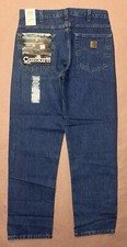 Vintage 1990  s Carhartt Blue Jeans, Relaxed Fit, Deadstock NWT, Size 32x30