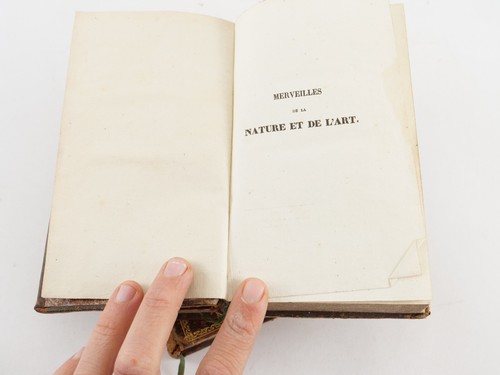 Merveilles de la Nature et de l'art M. de Marles 1836 Tome 1, 2 et 3 Prix école - Imagen 3 de 24