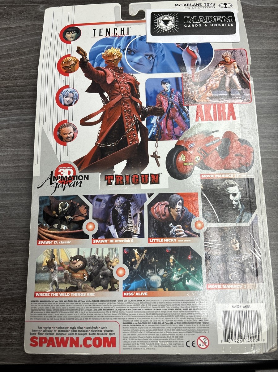 Akira Kaneda Ultra Action Figure McFarlane Toys 2000 3D