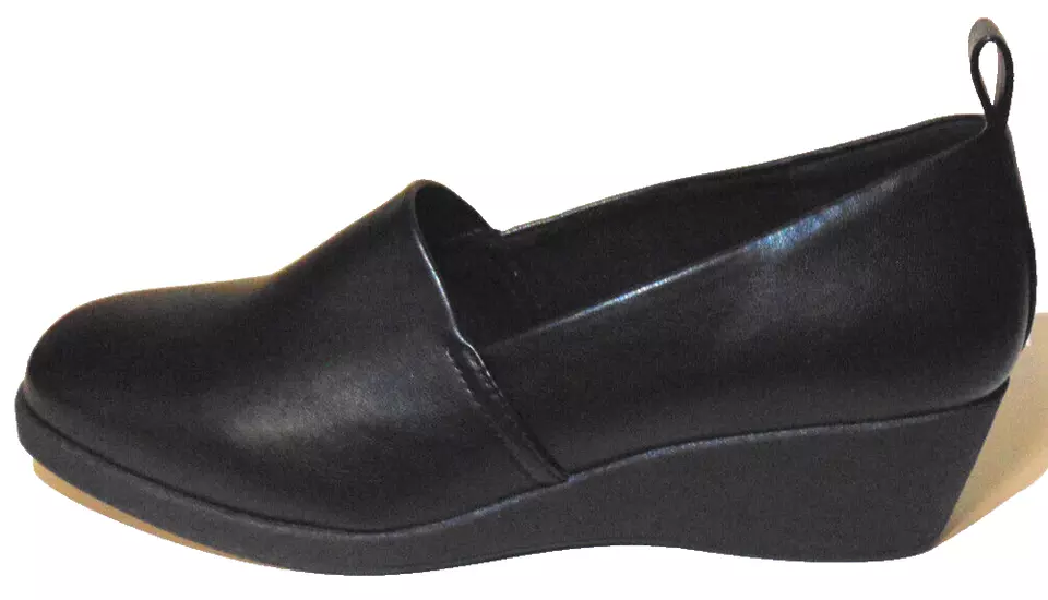 Zapatos de tacón de cuña negros Aersoles para mujer informales/vestidos/trabajo plataformas ~ 7,5 W Foto 2 de 4