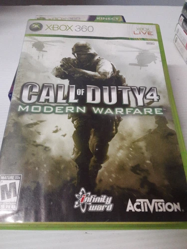 Call of Duty 4: Modern Warfare (Microsoft Xbox 360, 2007) Complete shelf175f