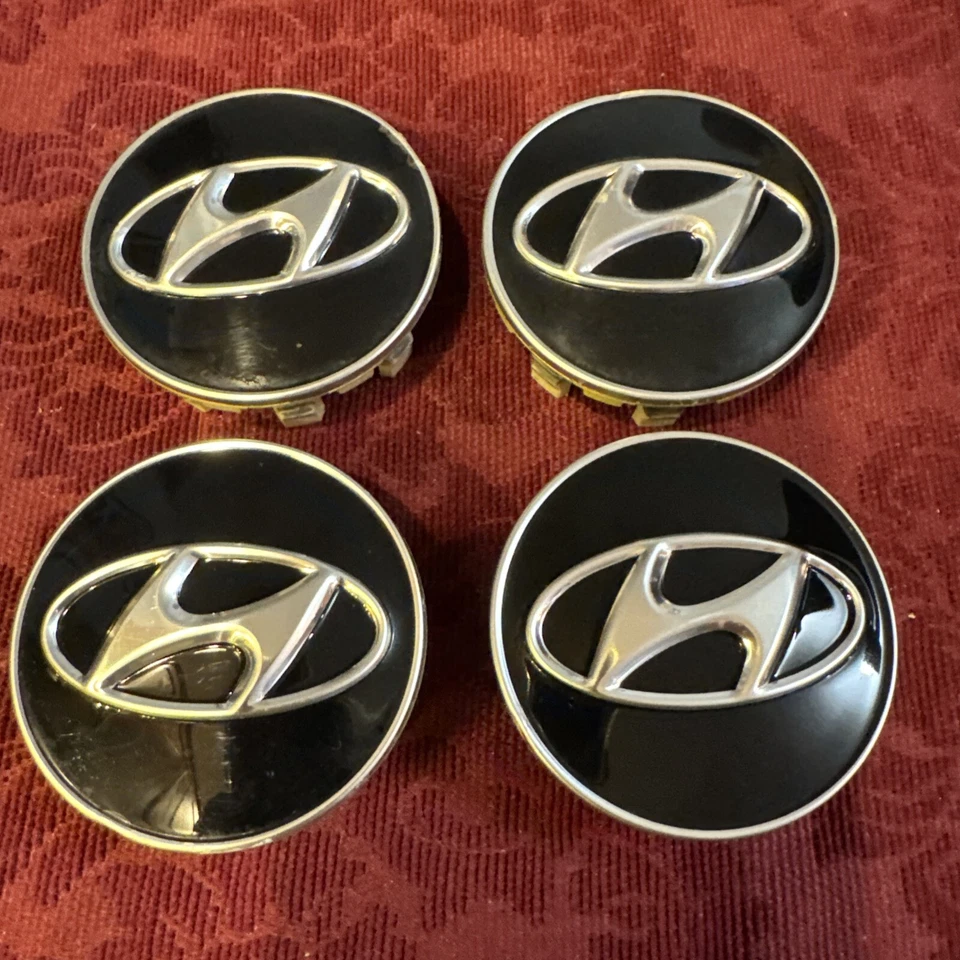 HYUNDAI SANTA FE GENESIS 4 LLANTAS TAPACUBOS TAPACUBOS TAPA CENTRAL ENCHUFE USADO HG1 Foto 2 de 3