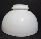 Vintage Milk Glass Oil Lamp Shade 10" Fitter Aladdin B&H Rayo ect.