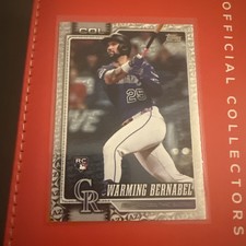 2026 Topps Series 1 Warming Bernabel Colorado Rockies Team Color Border  #55