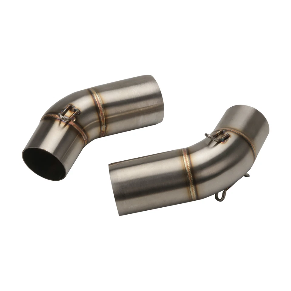 For Ducati Monster 696 796 795 1100 Dual Exit Outlet Muffler Exhaust System Kits - Image 2 of 4