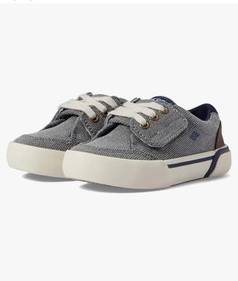 Sperry Top Sider Harbor Tide Jr Grey Unisex Boys Girls Toddler Size 12