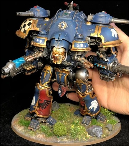 Warhammer 40k Knight Castellan Painted Imperial Knights Games Workshop Presale