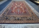 AN ATTRACTIVE 💯 % SILK RUG JOSHEGHAN DESIGN 6’2” X 4’1” — photo 3
