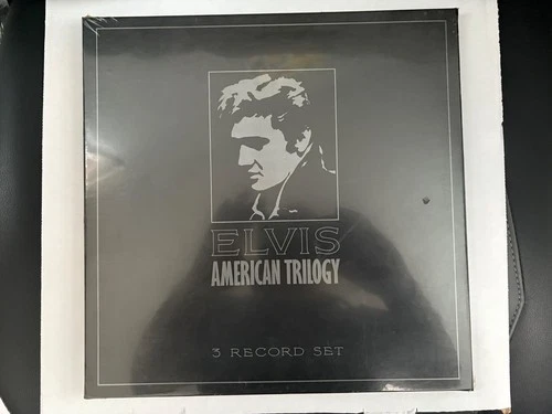 LP RECORD ELVIS AMERICAN TRILOGY 3 RECORD SET DR-1124 sealed uk