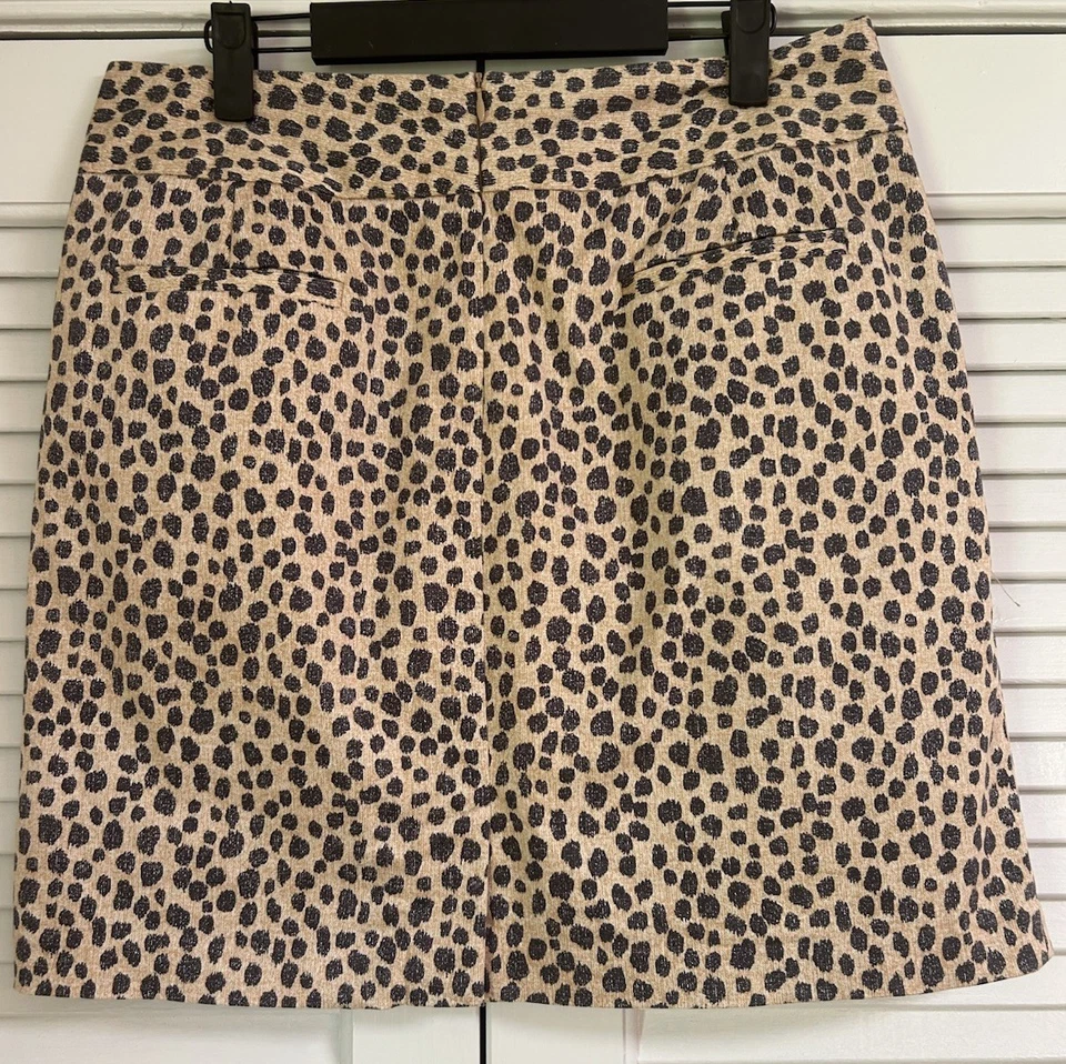 Pantalones cortos de golf Fairway & Greene Pro para mujer con cremallera trasera talla 10 bolsillos leopardo Foto 4 de 4