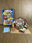 Vintage 1997 Playmobil Christmas Scene Advent Calendar #3974 Santa’s Workshop
