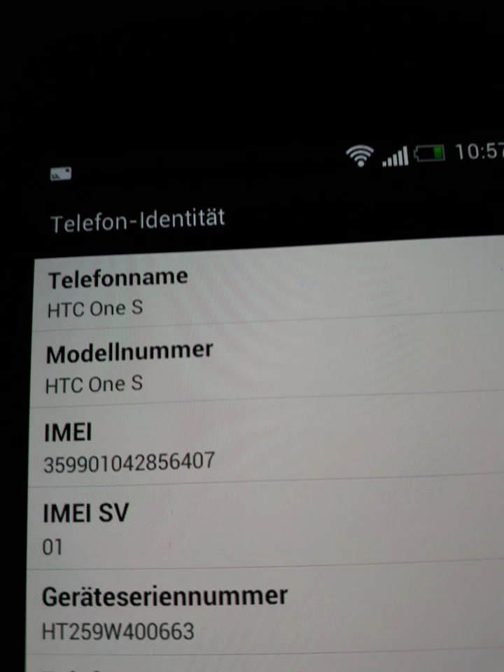 HTC  One S  Grau (Ohne Simlock) Smartphone - Bild 3 von 4