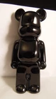 Bearbrick Crystal Baccarat Figure Black Color