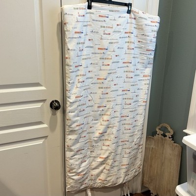 Nap Mat Trains Handmade Removable/Washable Cover Rolls Up 50  Long 28  Wide New
