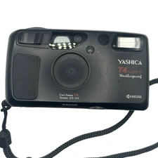 Yashica T4 Super D 35mm Point and Shoot Film Camera CLEAN TESTED