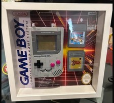 Cornice Bianca Vetrina Display Case adatta per Lego Nintendo GameBoy 72046
