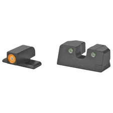 Meprolight Hyper-Bright, Tritium Sight Set, Orange Front/Green Rear, Fits Sig S