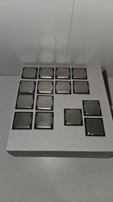 Intel Core i3/i5/i7 Desktop CPUs - 9th/8th/6th/4th Gen - Lot of 15