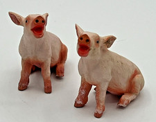 2 PIGLET PIGS 2007 SAFARI 2.5" Animal Figures