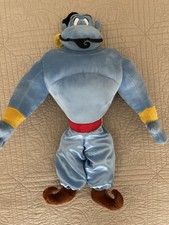 Disney Store Aladdin Genie Plush Doll Blue 18 Stuffed Toy Collectible