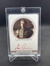 Game of Thrones: The Great Houses Marc Rissmann Captain Harry Sigil Autograph B