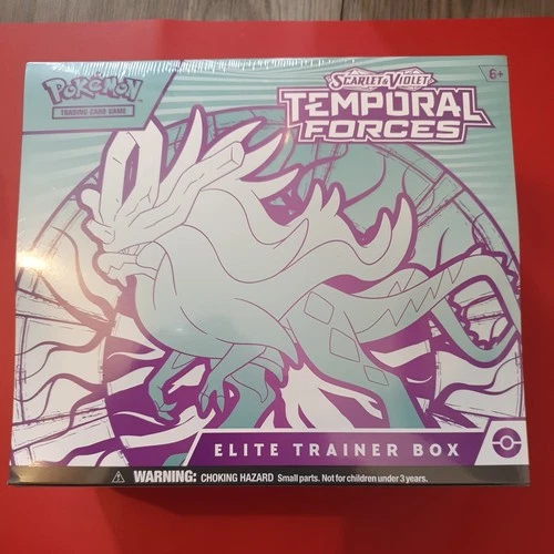 Temporal Forces Walking Wake Pokemon Center Elite Trainer Box ETB - New & Sealed