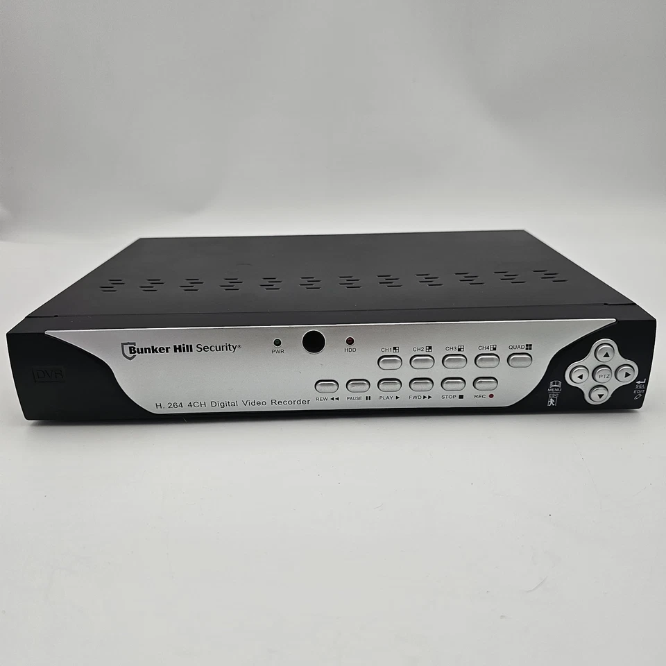 Bunker Hill Security H 264 4CH Digital Video Recorder Box DVR with extras - Image 3 of 4