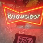 Budweiser Neon Sign Breweriana Collectible Display Vintage Bar Pub Decor Sign