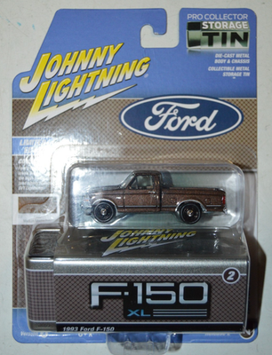 Johnny Lightning 1993 Ford F-150 XL Medium Mocha Poly Collectors