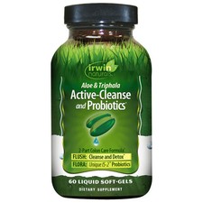 Aloe And Triphala Active-Cleanse & Probiotics 60 Softge