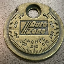 Auto Zone Spark Plug Gap Opener Gauge Tool No 2101