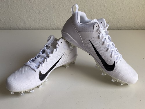 Nike Alpha Menace Pro 2 Low White Football Cleats CV6477-100 Men’s Sz 14