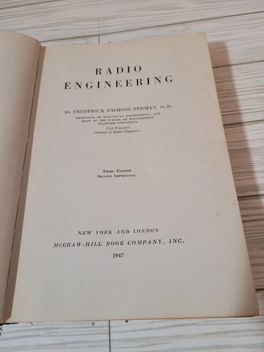 McGraw Hill Electrical Electronic Engineering Series- Radio