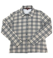 Burberry Shirt Beige Tartan Muster 