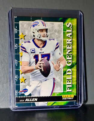 Josh Allen 2021 Panini NFL Instant Field Generals #4 Rookie Card 1 of 2088