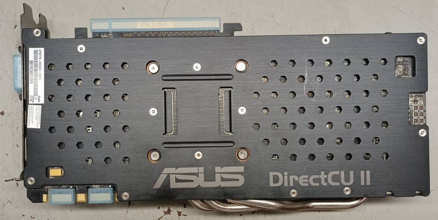 Spectacular ASUS NVIDIA GeForce GTX 770 2GB DDR5 OC Graphics Card (Model: GTX770-DC2OC-2GD5) - Image 5