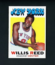 Willis Reed 1971 Topps (HOF) NY Knicks #30 MINT