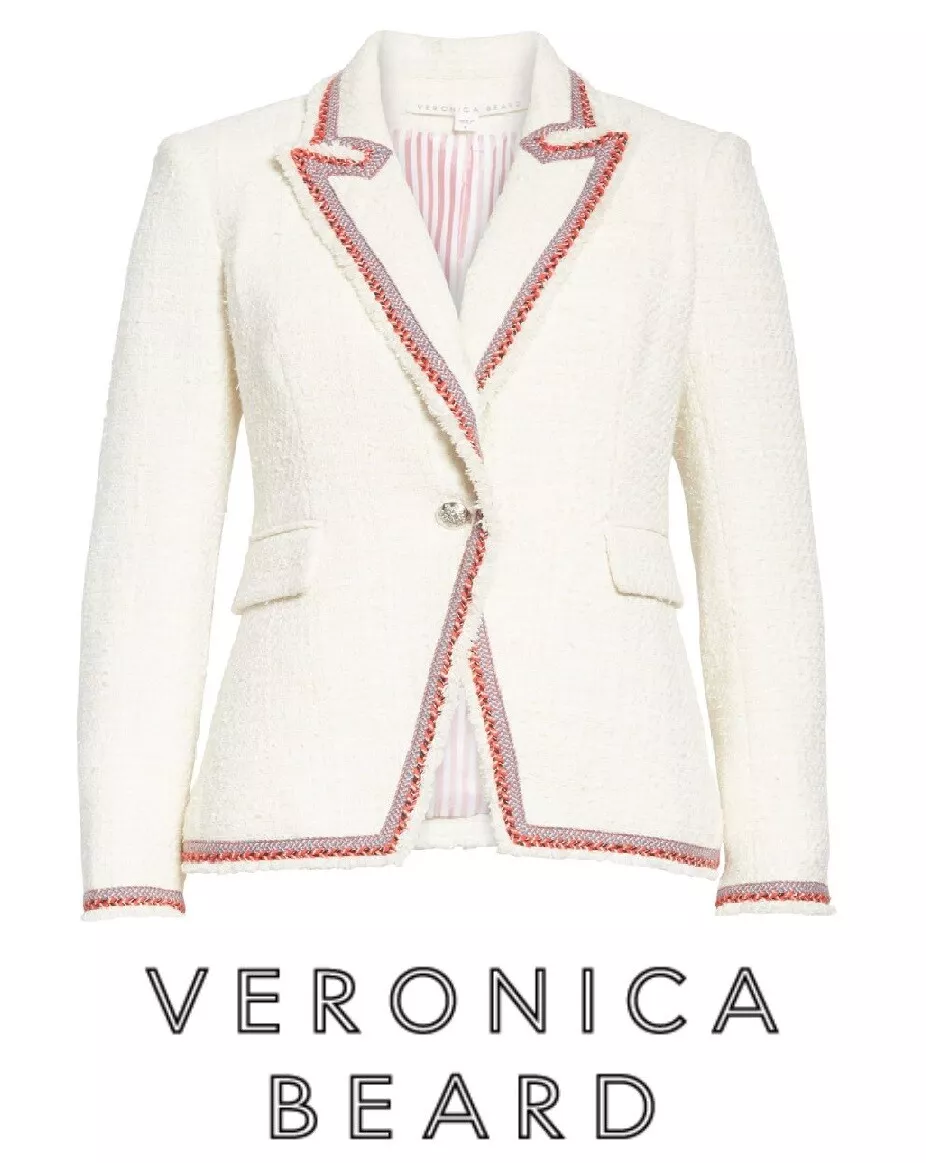 Veronica Beard Cutaway Dickey Jacket