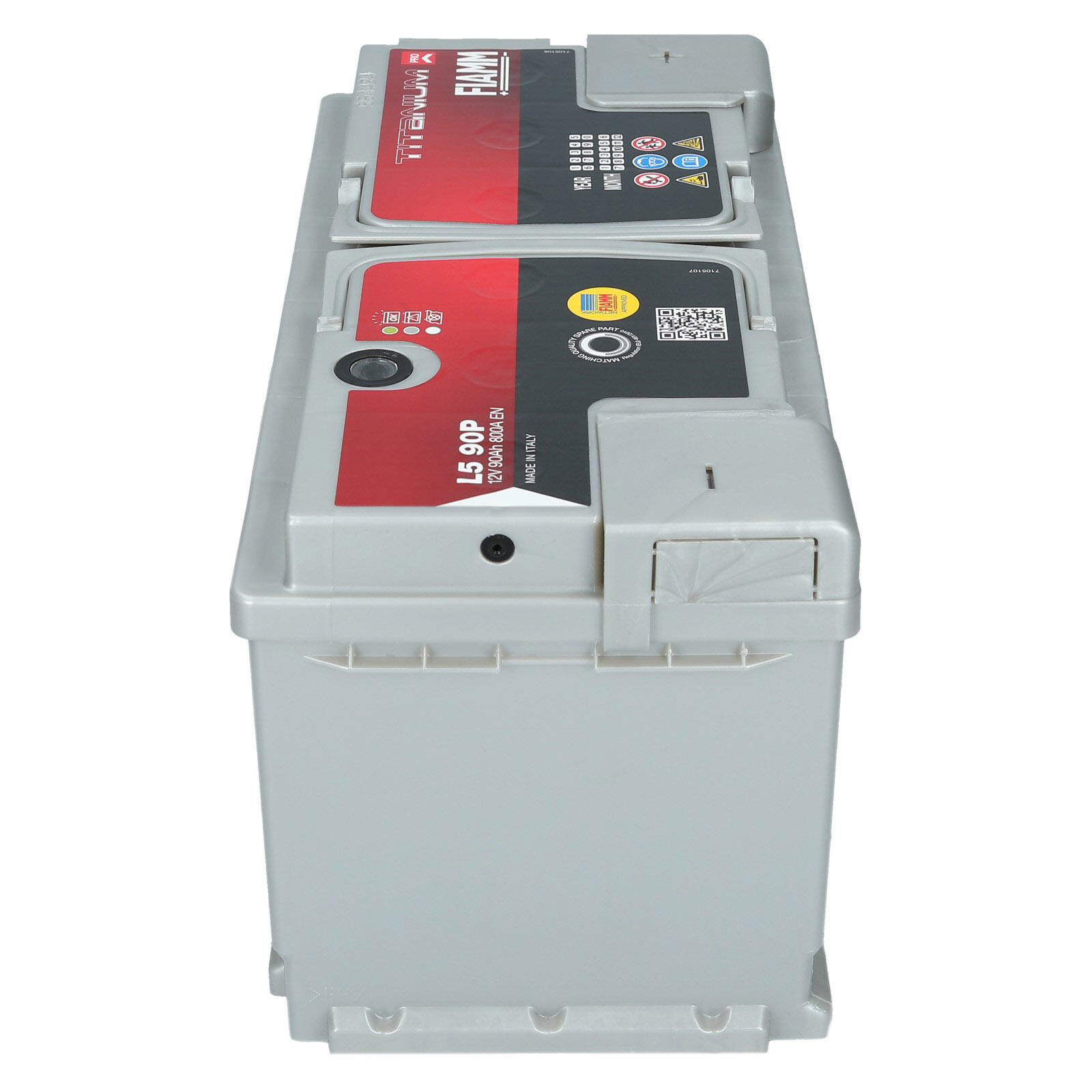 Autobatterie 12V 90Ah 800A EN FIAMM PRO Premium Batterie ersetzt 88 92 95 100 Ah