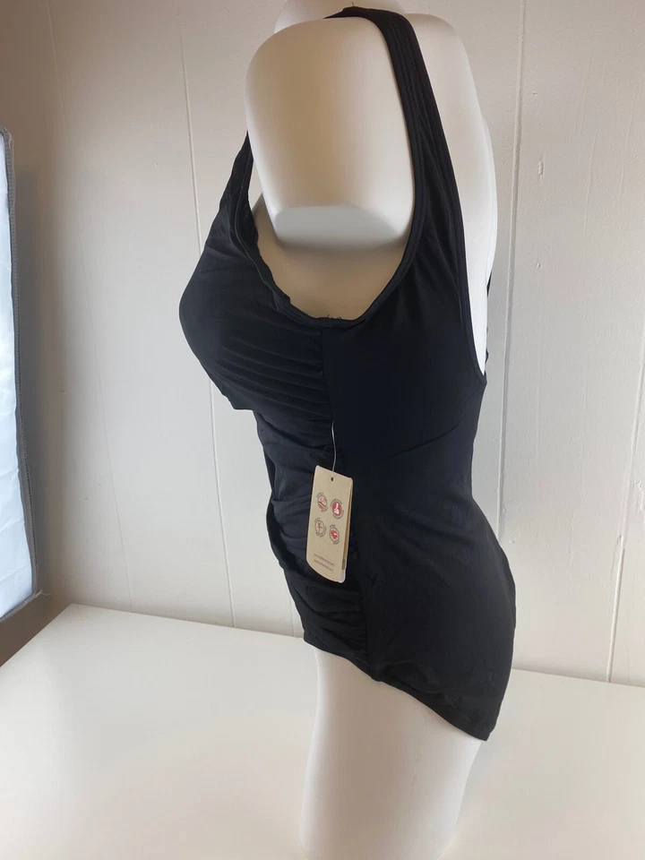 Traje de baño Tommy Bahama Pearl negro de una pieza talla 6 Foto 2 de 4
