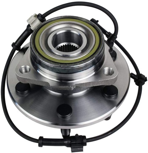 4x4 MOOG Front Wheel Bearing & Hub Pair for Sierra Silverado Escalade Tahoe 6Lug - Picture 5 of 10