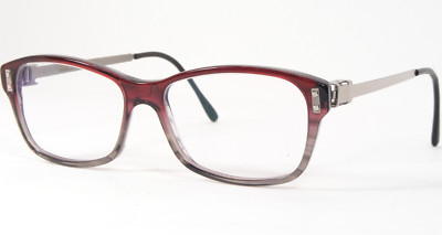 LeaLeks BO44 Brillenfassung Full Rim Rot Grau Selten Bochum